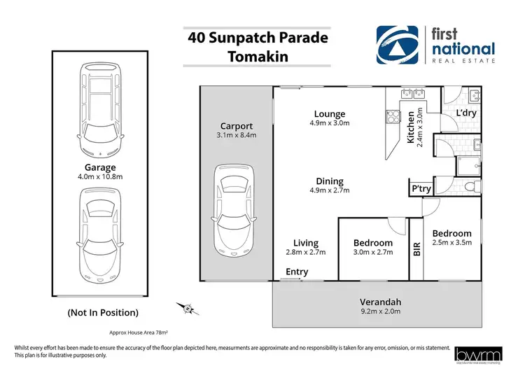 Floorplan of Homely house listing, 40 Sunpatch Parade, Tomakin NSW 2537
