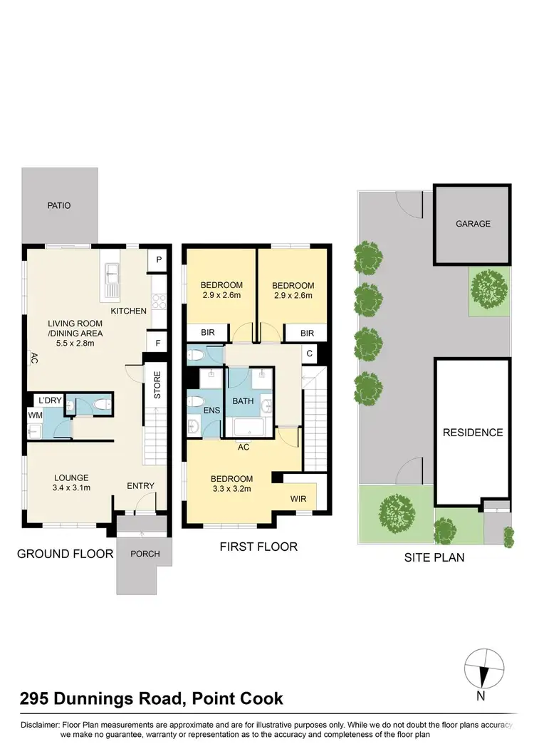 Floorplan of Homely house listing, 295 Dunnings Road, Point Cook VIC 3030