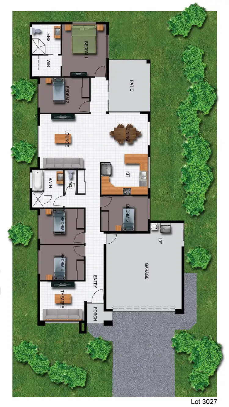 Floorplan of Homely house listing, 11 The Avenue, Trinity Park QLD 4879