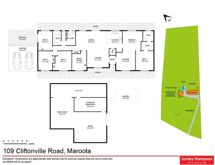 Floorplan of Homely house listing, 109 Cliftonville Road, Maroota NSW 2756