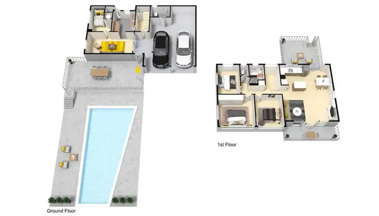Floorplan of Homely house listing, 10 Elaroo Crescent, Ferny Hills QLD 4055
