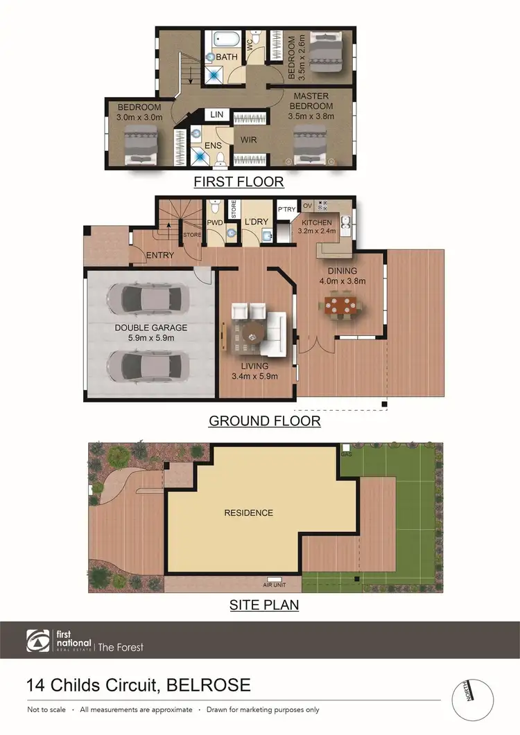 Floorplan of Homely house listing, 14 Childs Circuit, Belrose NSW 2085