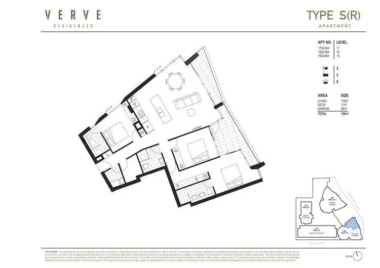 Floorplan of Homely apartment listing, 1702/464 King Street, Newcastle West NSW 2302