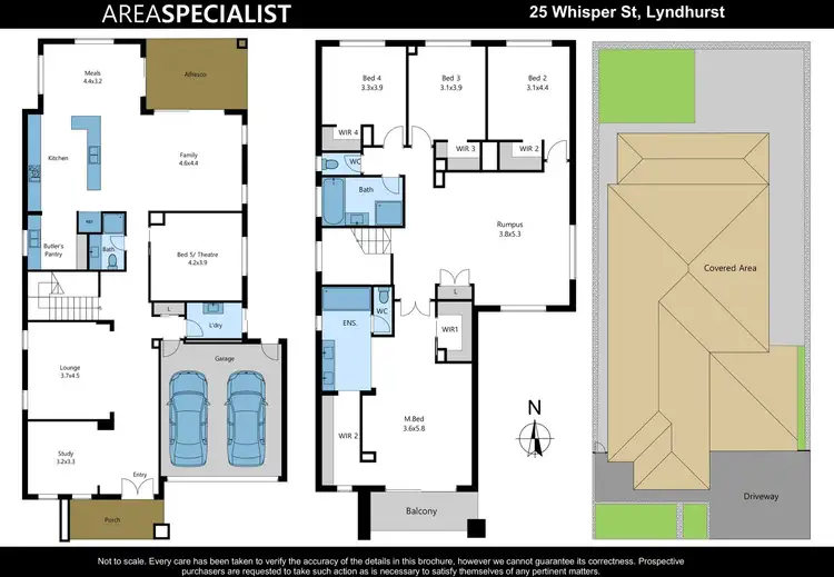 Floorplan of Homely house listing, 25 Whisper Street, Lyndhurst VIC 3975