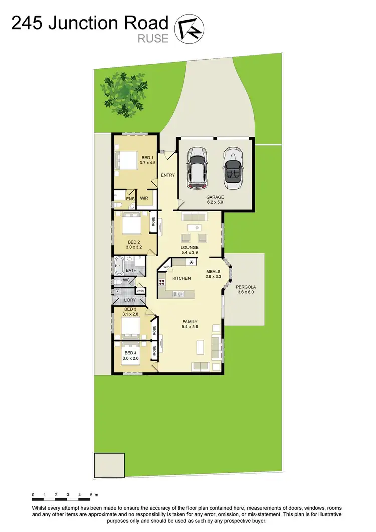 Floorplan of Homely house listing, 245 Junction road, Ruse NSW 2560