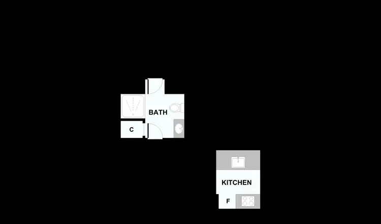 Floorplan of Homely apartment listing, 1009A/8 Franklin Street, Melbourne VIC 3000