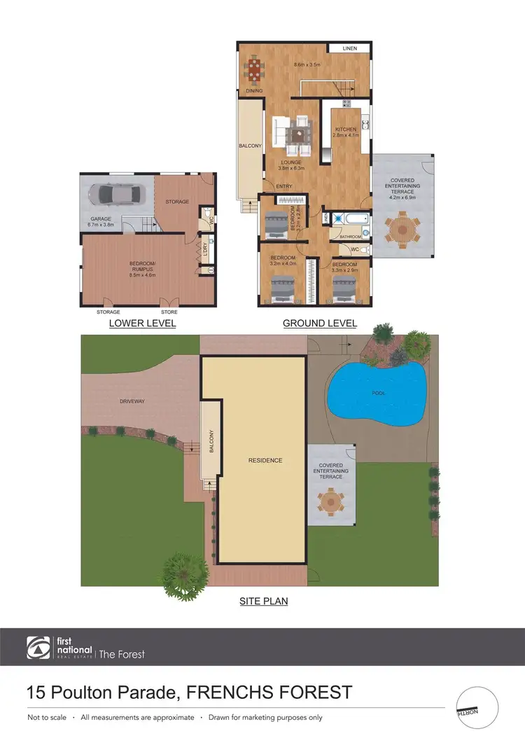 Floorplan of Homely house listing, 15 Poulton Parade, Frenchs Forest NSW 2086
