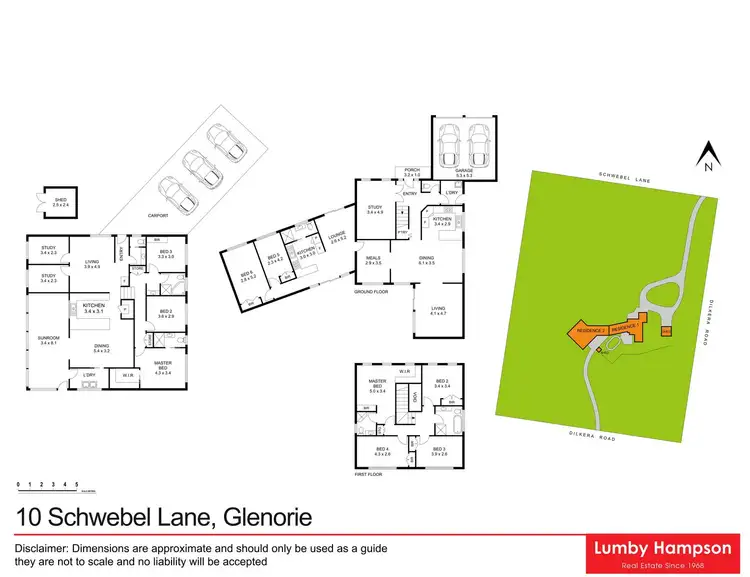 Floorplan of Homely house listing, 10 Schwebel Lane, Glenorie NSW 2157