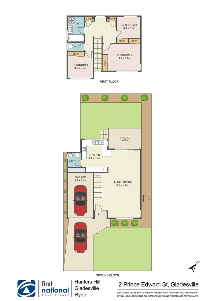 Floorplan of Homely house listing, 2 Prince Edward Street, Gladesville NSW 2111
