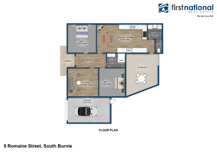 Floorplan of Homely house listing, 9 Romaine Street, South Burnie TAS 7320