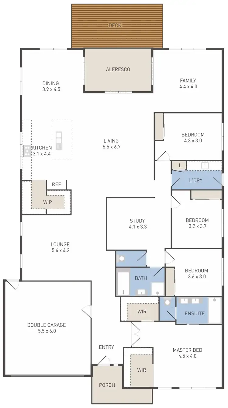 Floorplan of Homely house listing, 4 Maygrand Avenue, Werribee VIC 3030