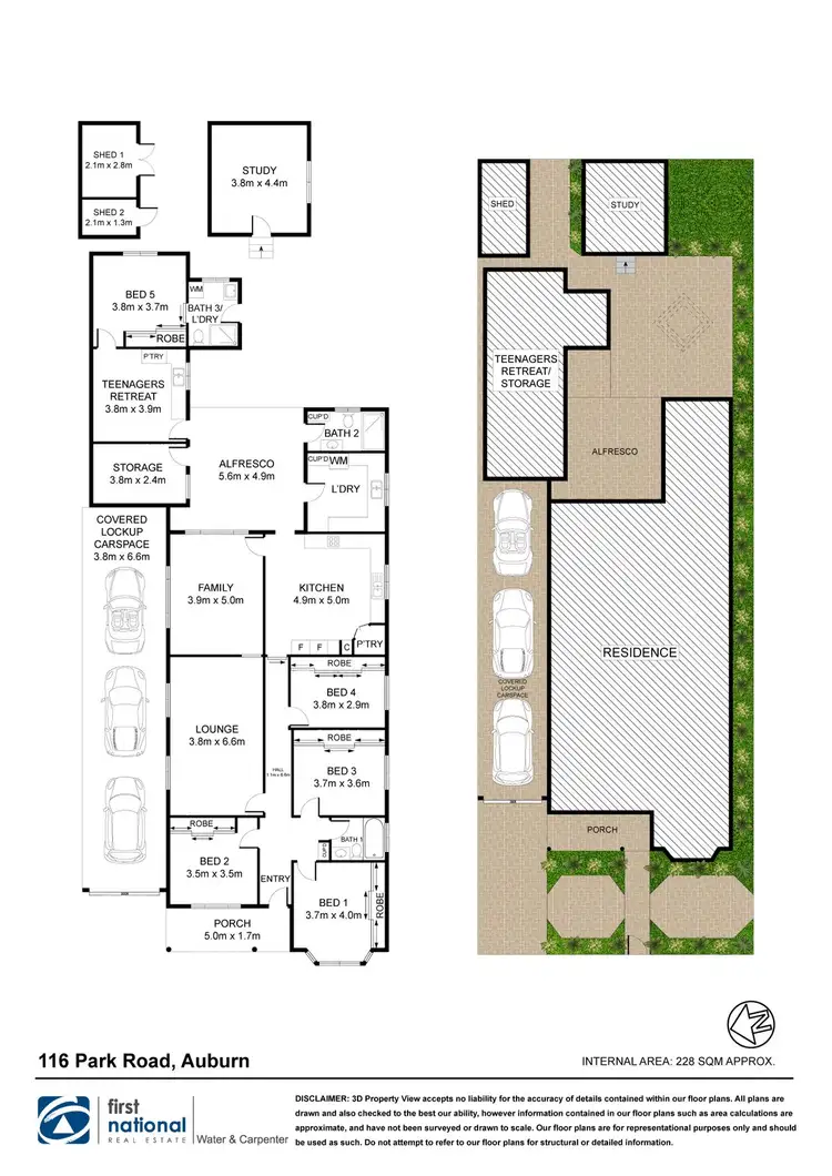 Floorplan of Homely house listing, 116 Park Road, Auburn NSW 2144