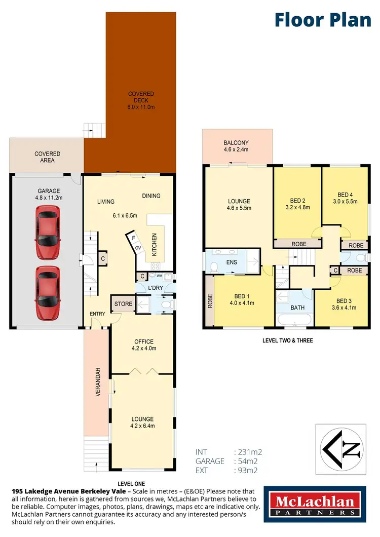 Floorplan of Homely house listing, 195 Lakedge Avenue, Berkeley Vale NSW 2261