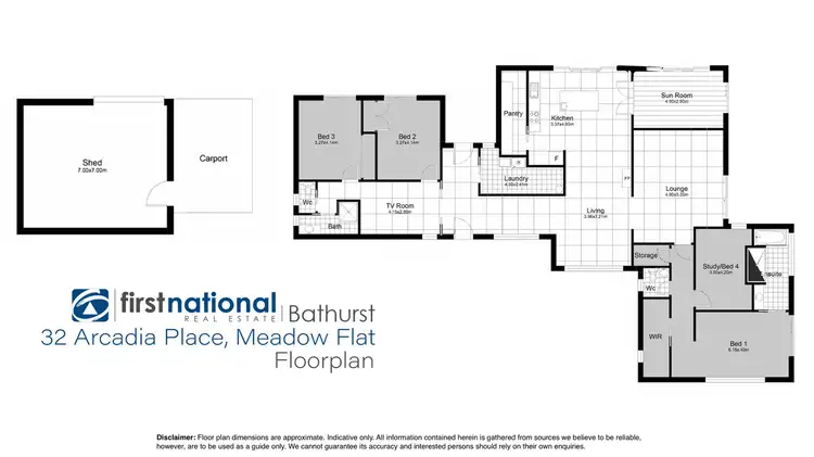 Floorplan of Homely house listing, 32 Arcadia Place, Meadow Flat NSW 2795