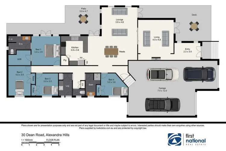 Floorplan of Homely house listing, 30 Dean Road, Alexandra Hills QLD 4161