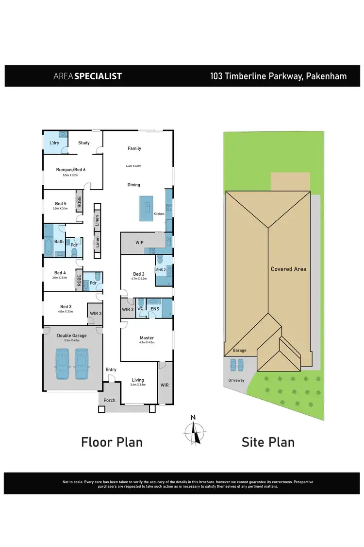 Floorplan of Homely house listing, 103 Timberline Parkway, Pakenham VIC 3810