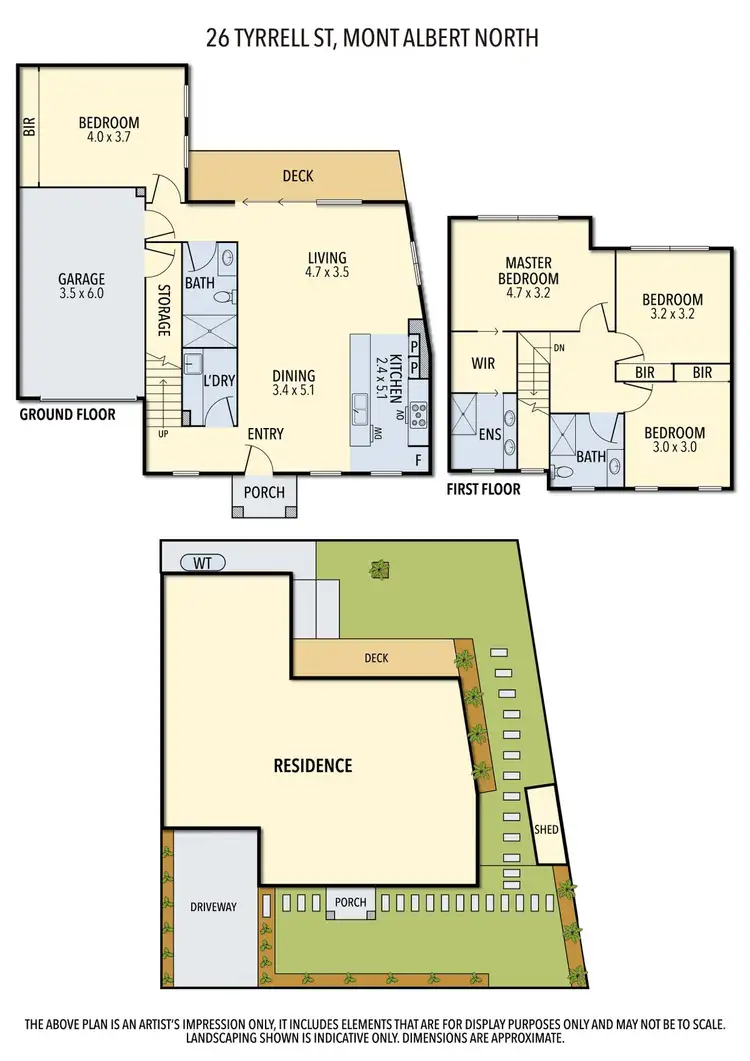 Floorplan of Homely house listing, 26 Tyrrell Street, Mont Albert North VIC 3129