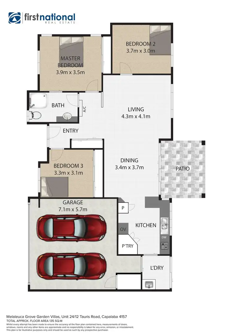 Floorplan of Homely villa listing, 24/12 Tauris Road, Capalaba QLD 4157