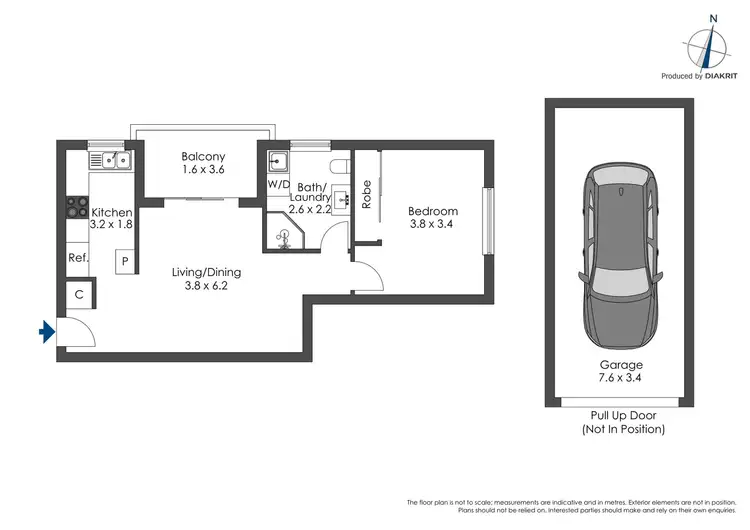 Floorplan of Homely unit listing, 9/600 Blaxland Road, Eastwood NSW 2122