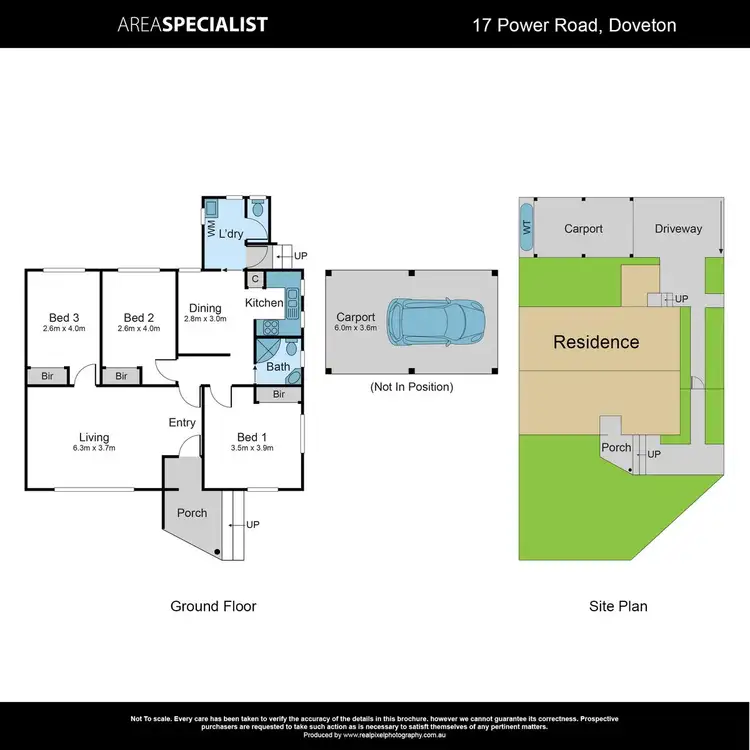 Floorplan of Homely house listing, 17 Power Road, Doveton VIC 3177