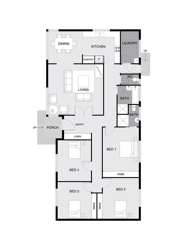 Floorplan of Homely house listing, 73 Davidson Street, Higgins ACT 2615