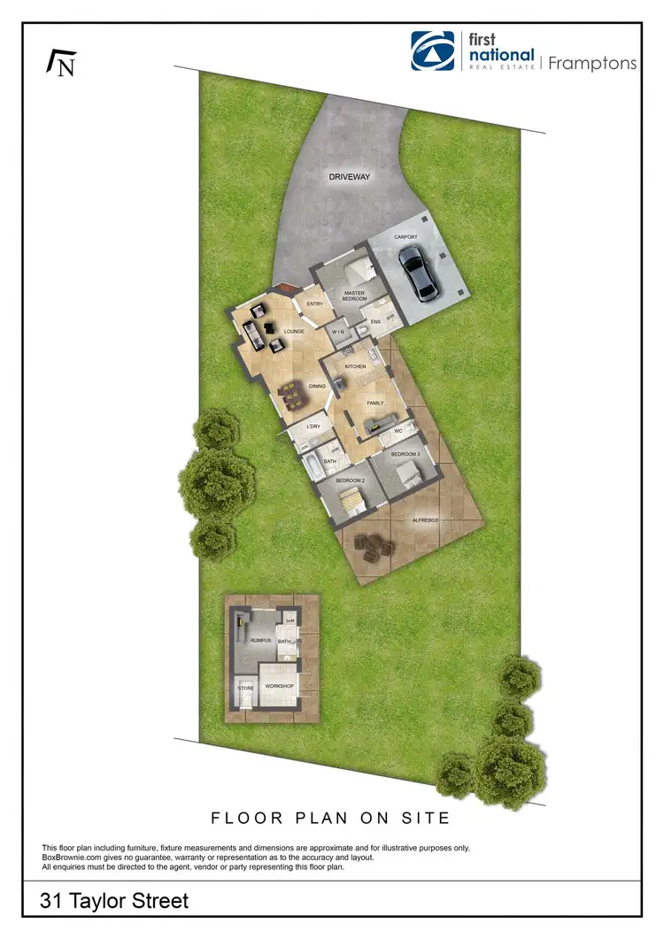 Floorplan of Homely house listing, 31 Taylor Street, Araluen NT 870