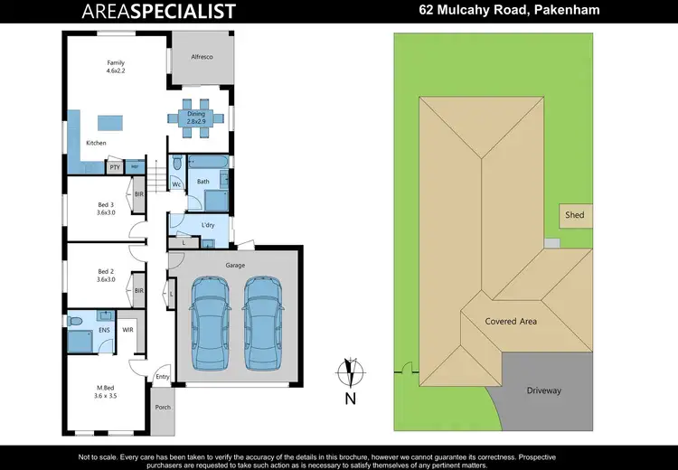 Floorplan of Homely house listing, 62 Mulcahy Road, Pakenham VIC 3810