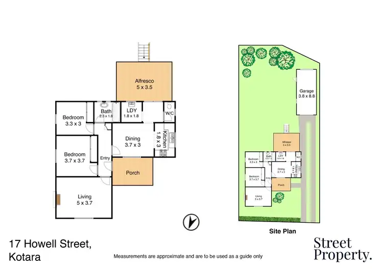 Floorplan of Homely house listing, 17 Howell Street, Kotara NSW 2289
