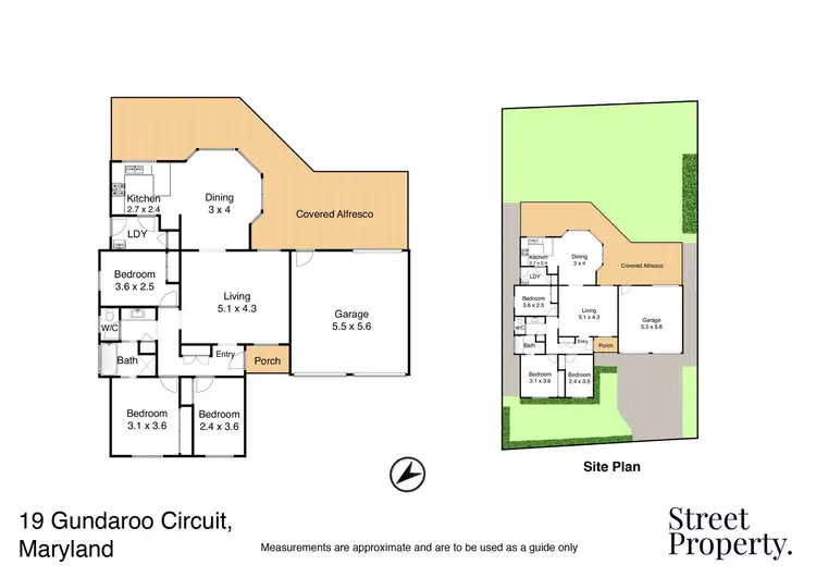 Floorplan of Homely house listing, 19 Gundaroo Circuit, Maryland NSW 2287