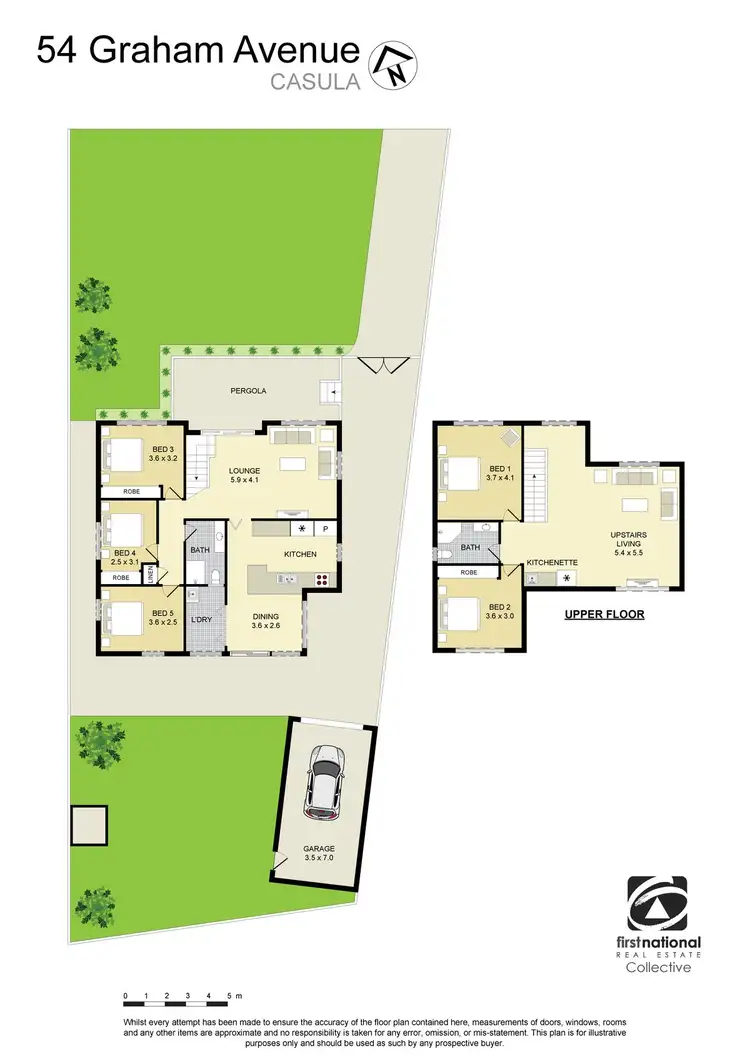 Floorplan of Homely house listing, 54 Graham Avenue, Casula NSW 2170