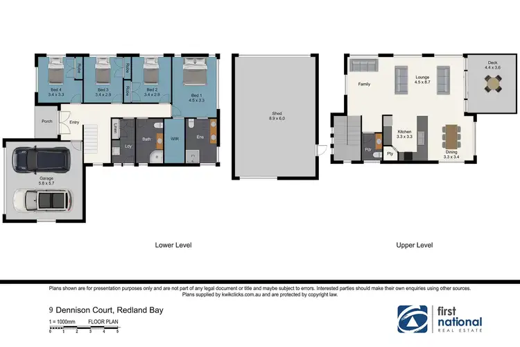 Floorplan of Homely house listing, 9 Dennison Court, Redland Bay QLD 4165