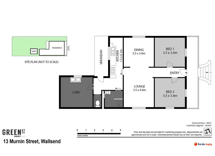 Floorplan of Homely house listing, 13 Murnin Street, Wallsend NSW 2287