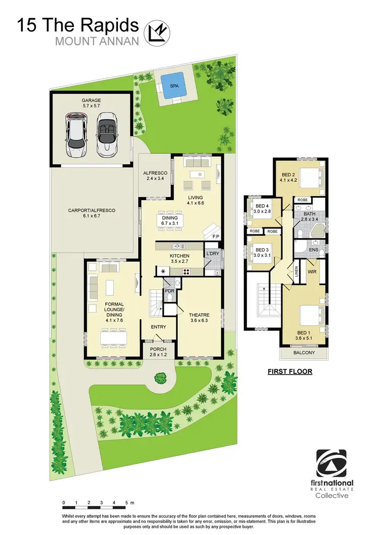 Floorplan of Homely house listing, 15 The Rapids, Mount Annan NSW 2567