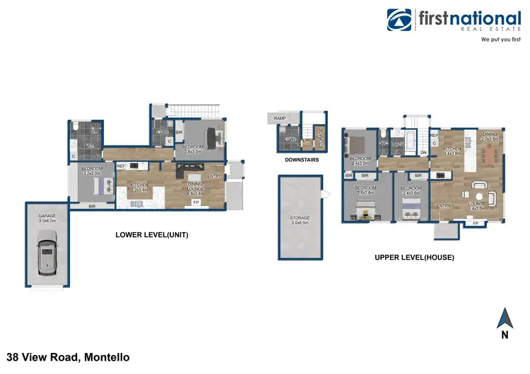 Floorplan of Homely house listing, 38 View Road, Montello TAS 7320