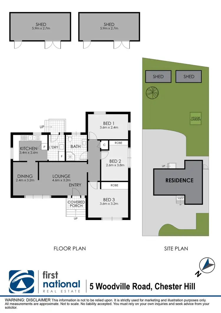 Floorplan of Homely house listing, 5 Woodville Road, Chester Hill NSW 2162