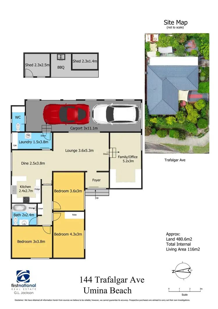 Floorplan of Homely house listing, 144 Trafalgar Avenue, Umina Beach NSW 2257