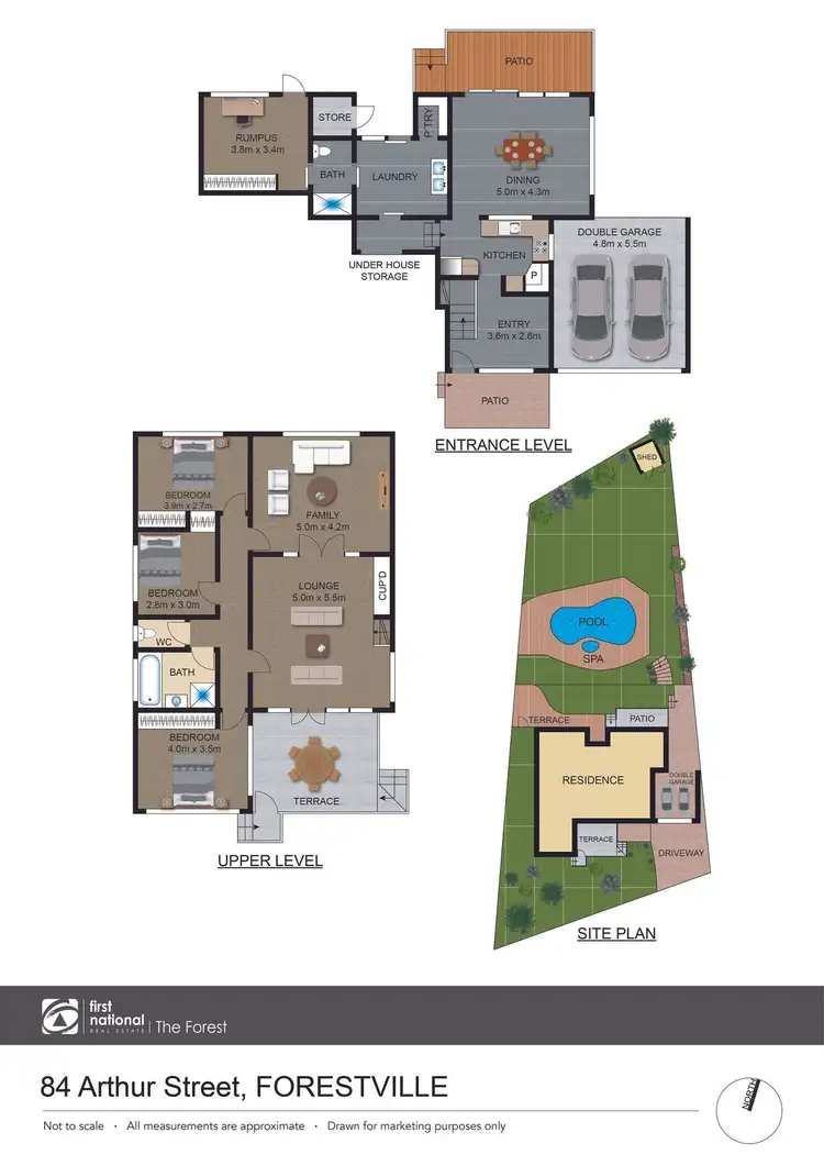 Floorplan of Homely house listing, 84 Arthur Street, Forestville NSW 2087