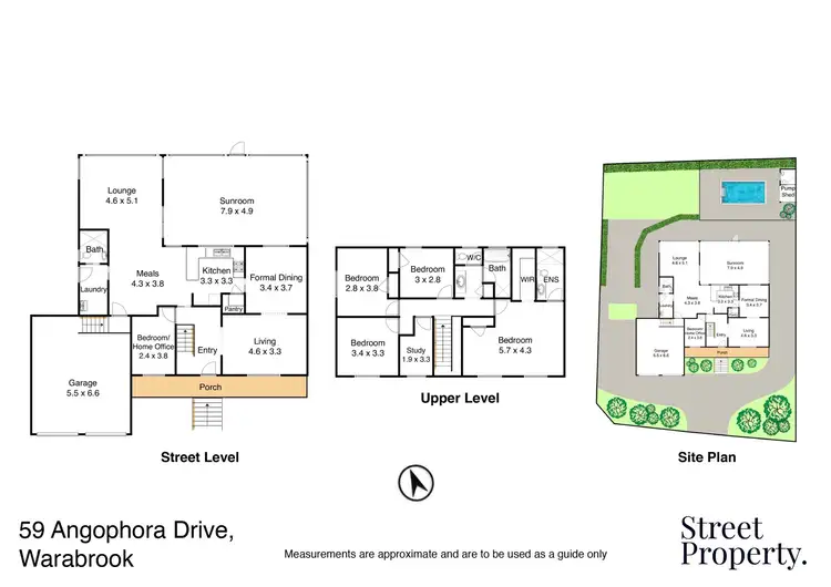 Floorplan of Homely house listing, 59 Angophora Drive, Warabrook NSW 2304