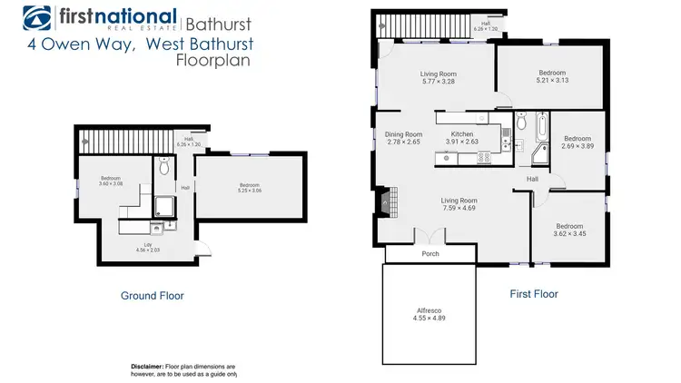 Floorplan of Homely house listing, 4 Owen Way, West Bathurst NSW 2795