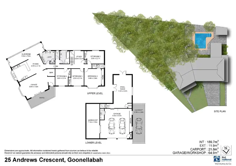 Floorplan of Homely house listing, 25 Andrews Crescent, Goonellabah NSW 2480