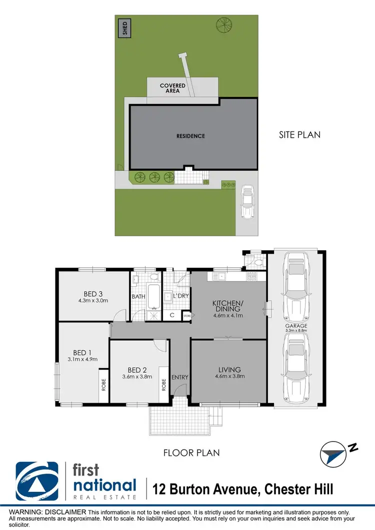 Floorplan of Homely house listing, 12 Burton Avenue, Chester Hill NSW 2162