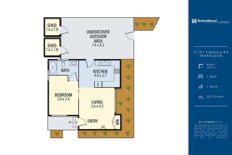 Floorplan of Homely house listing, 21 Wigg Close, Traralgon VIC 3844