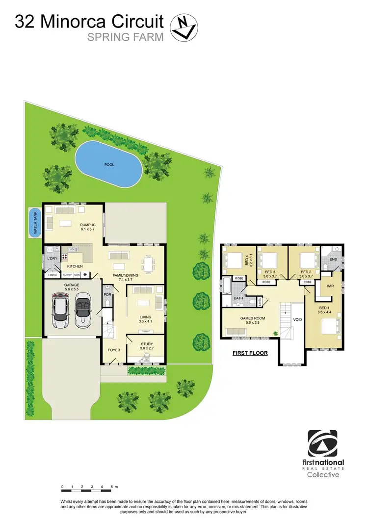 Floorplan of Homely house listing, 32 Minorca cct, Spring Farm NSW 2570