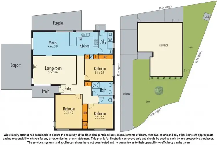Floorplan of Homely house listing, 4 Michelle Court, Noble Park VIC 3174