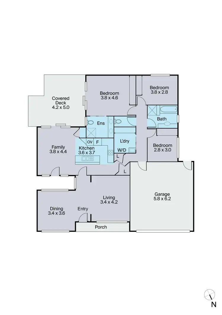 Floorplan of Homely unit listing, 3/29 Park Lane, Mount Waverley VIC 3149