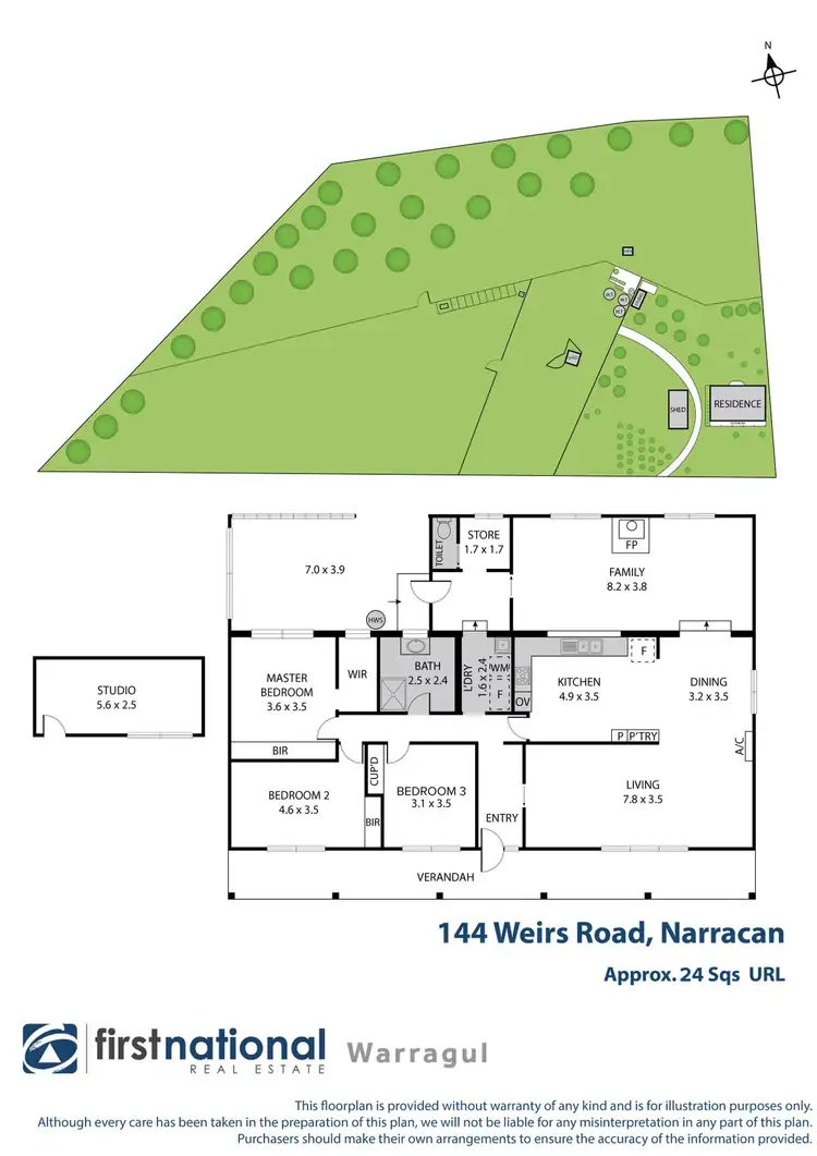 Floorplan of Homely house listing, 144 Weirs Road, Narracan VIC 3824