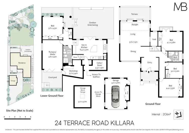 Floorplan of Homely house listing, 24 Terrace Road, Killara NSW 2071