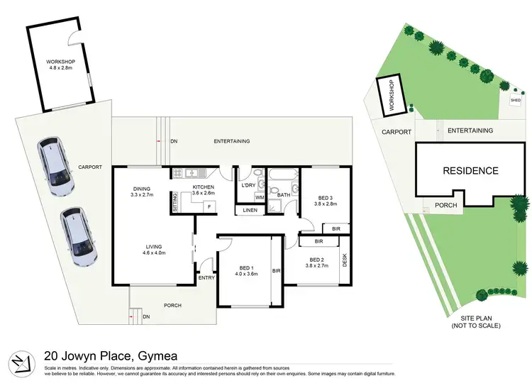 Floorplan of Homely house listing, 20 Jowyn Place, Gymea NSW 2227