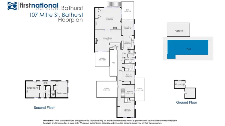 Floorplan of Homely house listing, 107 Mitre Street, West Bathurst NSW 2795