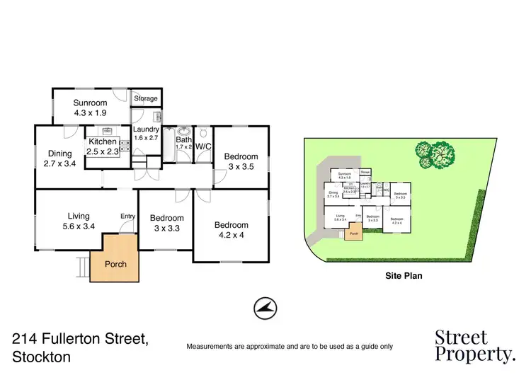 Floorplan of Homely house listing, 214 Fullerton Street, Stockton NSW 2295